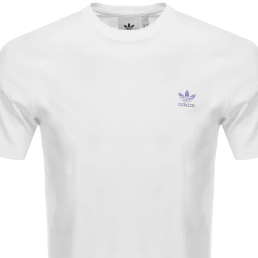 Alternative Image for Productadidas Originals Essential T Shirt White2